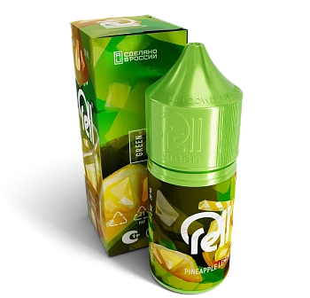 Жидкость для ЭСДН RELL GREEN "Pineapple lemon" 28мл 0мг.